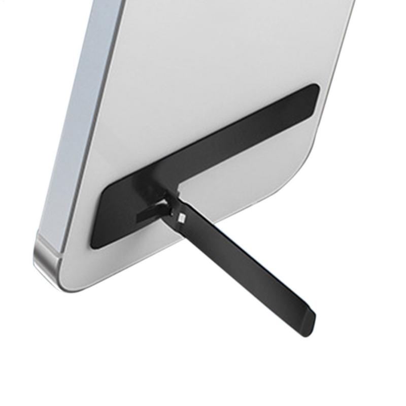 Настольная подставка для телефона Невидимая складная подставка для телефона Мини-подставка для смартфона Плоская форма Самоклеящийся держатель для телефона Гаджеты