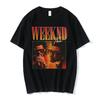 Женская футболка с принтом The Weeknd, графический принт, модный стиль Харадзюку 2023, хип-хоп одежда, повседневная женская одежда в стиле Y2K.