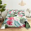 Bedding Sets Tropical Flower Bed Sheet Fashion Design Double Flat Sheet Boys Girls Bed Sheet Set Bed Sheets and Pillowcases