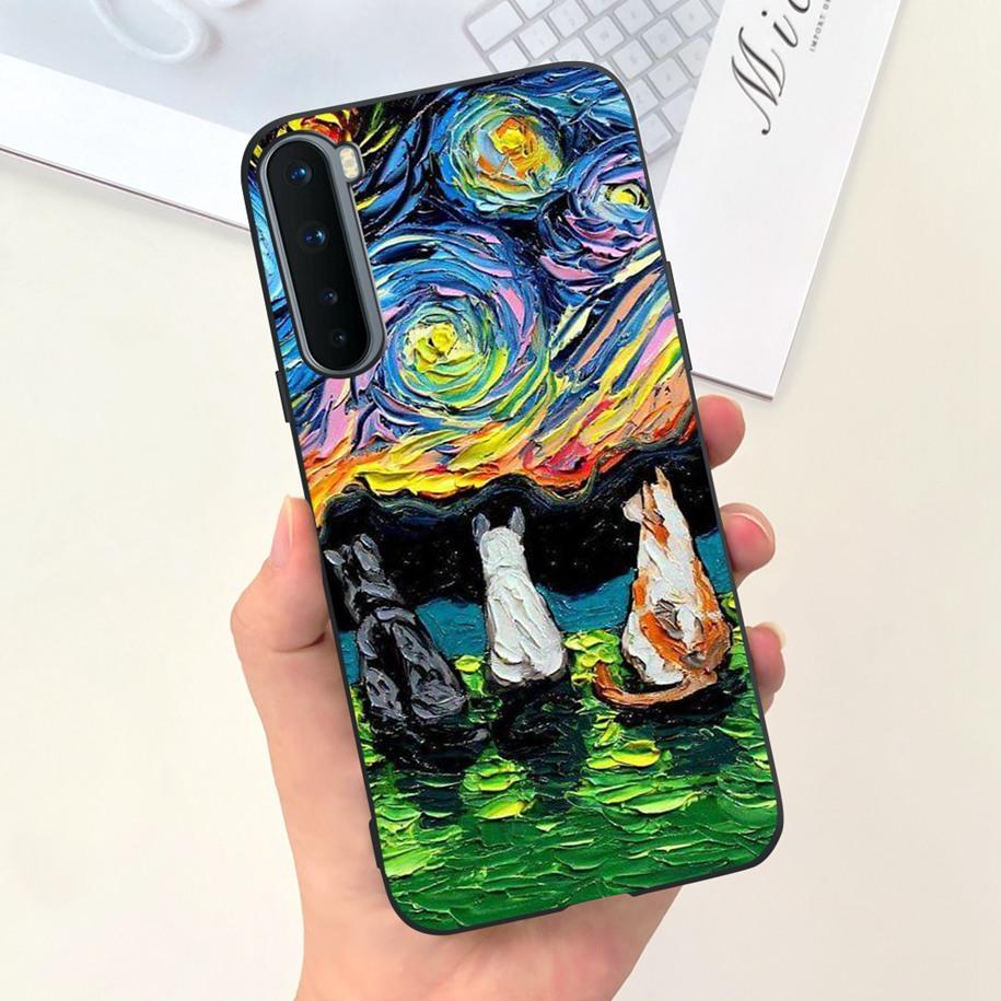 Для чехла OnePlus Nord AC2001 AC2003 Ударопрочный чехол Милый Астронавт Силиконовый Funda Для One Plus Nord Чехол OnePlus 8 Nord Capa