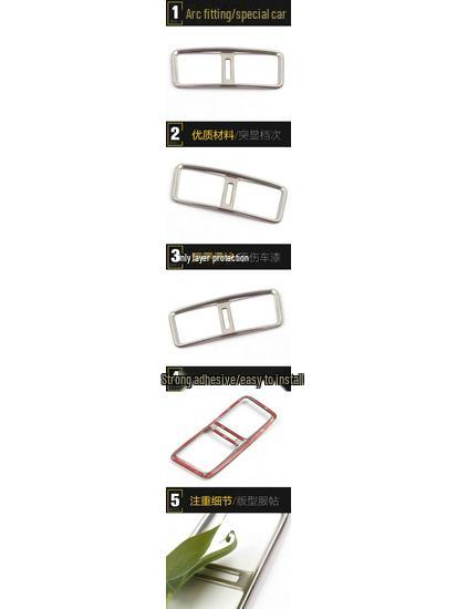 CX70 Rear Air Outlet Decorative Frame - Third Row Air Conditioning Sequin Sticker Accessory