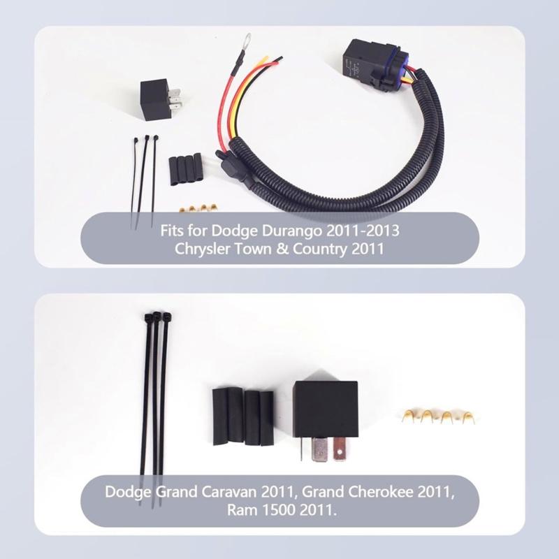 Upgraded Wiring Harness set 68269523AD Replacement & Wiring Harness Brass for Fuel Pump for Ram1500