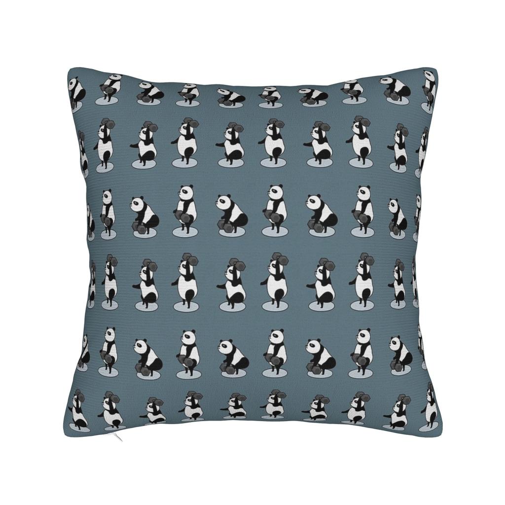 Panda Animal Pillowcase Polyester Cushion Cover Decor Throw Pillow Case Cover Seat 40*40Cm