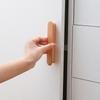 T-Shape Cabinet Handles Walnut Wood Wardrobe Handles New Kitchen Decoration  Cupboard Wardrobe