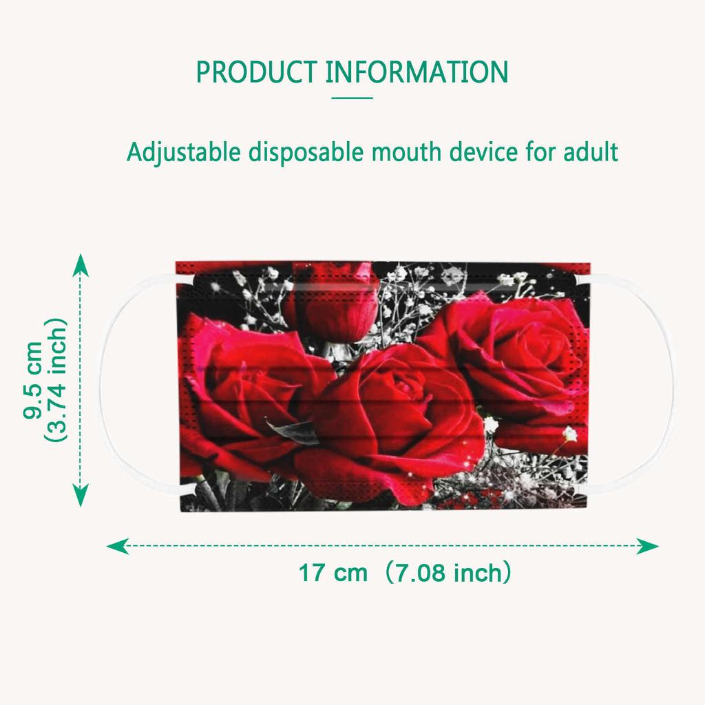 10 шт. трехслойная защитная пыленепроницаемая одноразовая маска с мультяшным принтом для взрослых