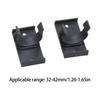20Pcs Cabinet Kick Buckle Furniture Leg Plinth Clip Plastic Furniture Leveling Feet Clip for 32-42mm Kitchen Feet
