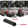 8Pcs High Temperature Resistant Spark Plug Wire Protector Fiberglass Heat Shield Tube Turbo Heat Insulation Cover Car Modification Parts