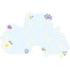 Sanrio Jade Shikishi Blue Bouquet (Small) YG16-1 P91016 Standard