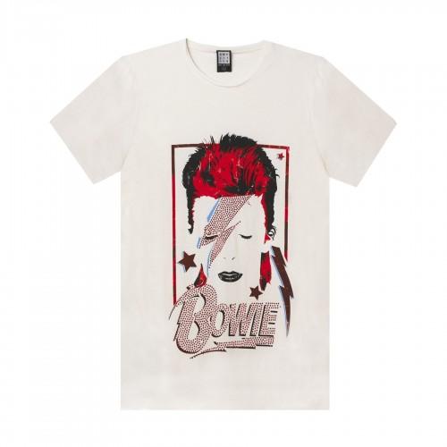 Amplified Mens Aladdin Sane David Bowie T-Shirt