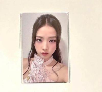 [Б/У] ДЖИСУ BLACKPINK ME YG Автограф-сессия Торговая карточка 2