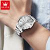 OLEVS Mens Watches Quartz Business Dress Watch Day Date Stainless Steel Classic Luxury Luminous Waterproof Casual Male Wrist Watches