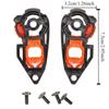 1 Pair Capacete Shield Lock PC Motorcycle Helmet Parts Accessories for K1 K3SV K5 Riding