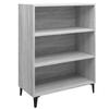 817379 vidaXL Buffet Sonoma gris 69,5x32,5x90 cm Bois d'ingénierie