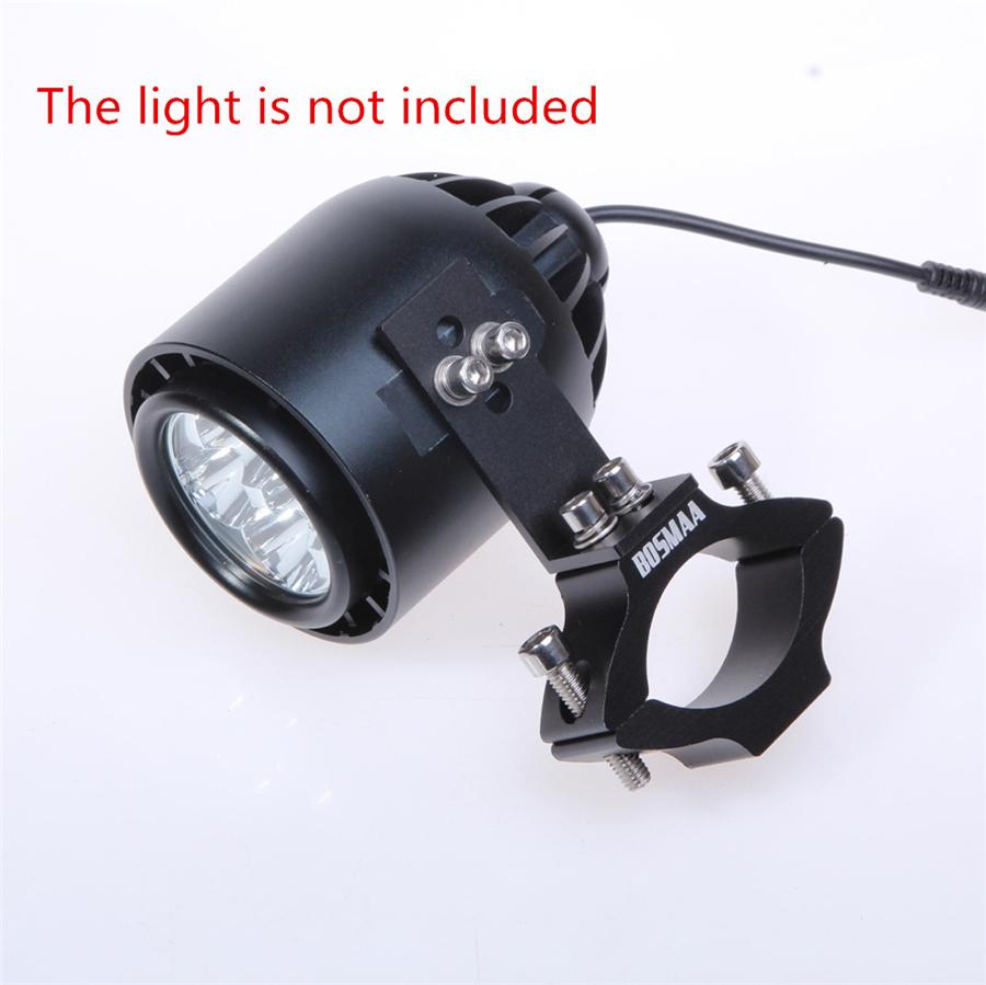 2 комплекта Универсальный кронштейн для крепления фары мотоцикла для труб 30-54 мм, кронштейн для крепления прожектора H