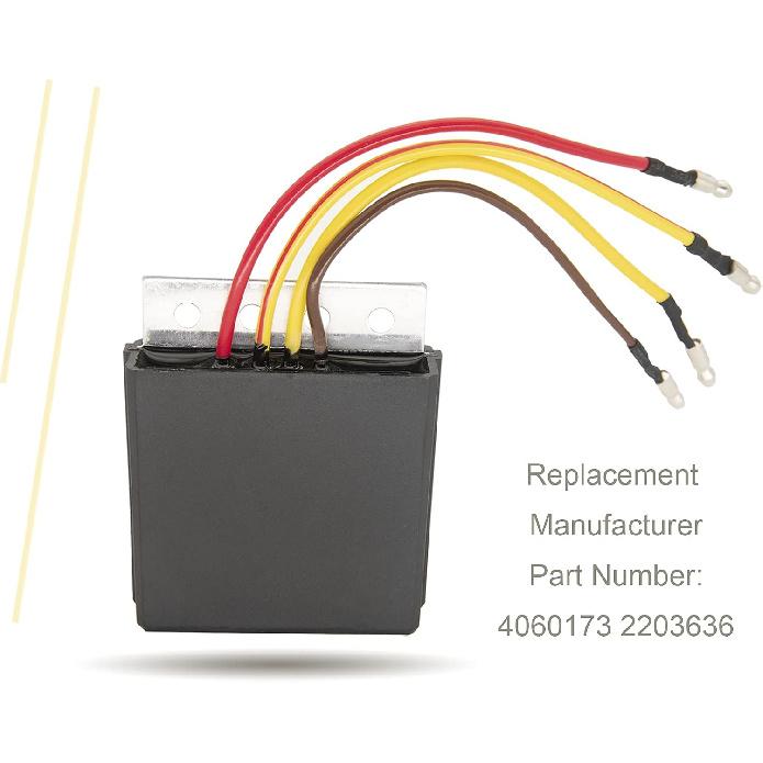 2203636 4060173 Voltage Regulator Rectifier Compatible for Polaris Sportsman 500 HO 4x4 6X6, For Polaris Worker 500 Scramber 500 Magnum 500 ranger