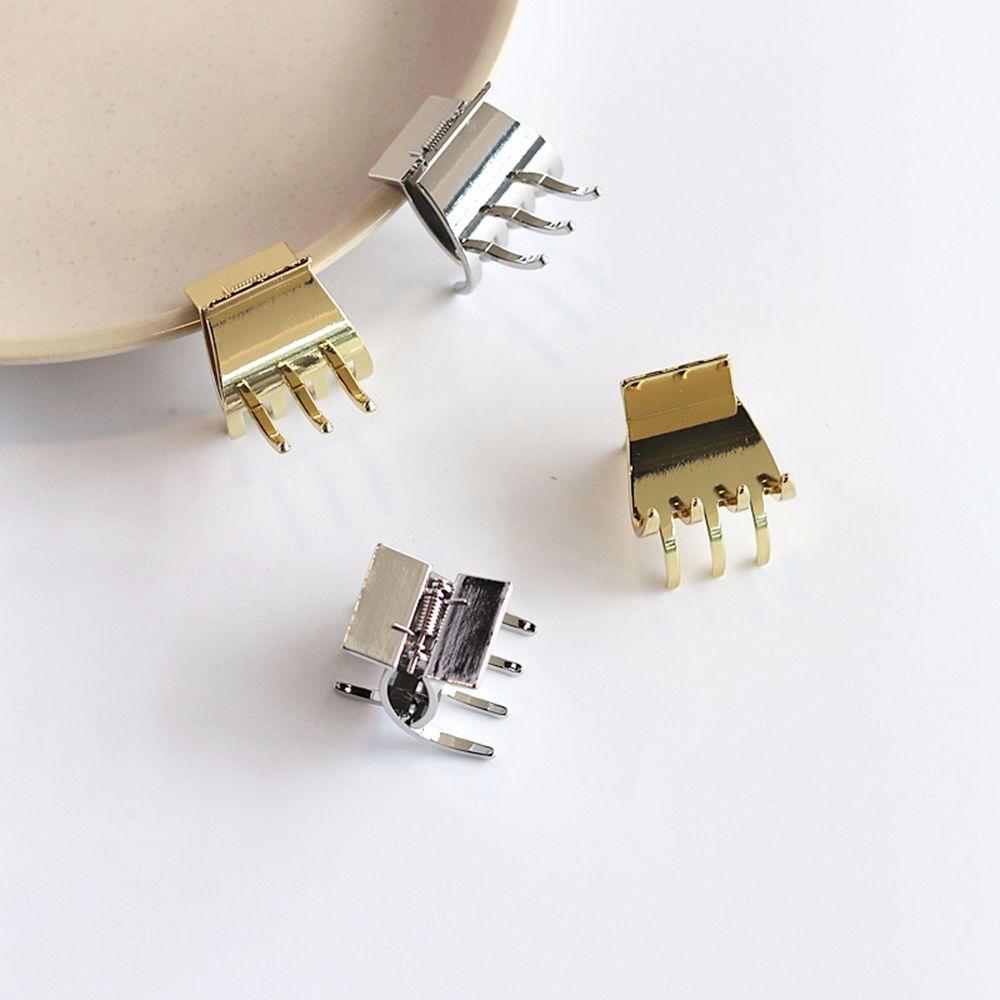 Sweet Girls All-match Zinc Zinc Alloy Korean Hair Clip Hair Accessories Grasping Clip Metal Hair Claw