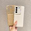 Подходит для чехла для телефона VivoX200 Камелия Полная упаковка S20PRO Кожаный с тиснением X100spro Чехол с защитой от падения