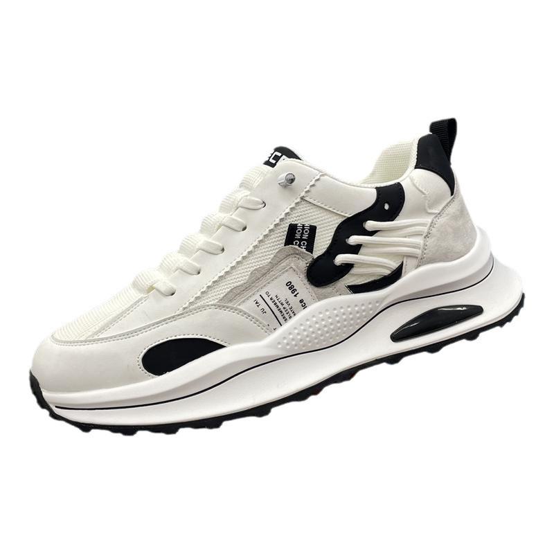 Универсальная модная обувь для сноуборда 2024 года, модные ретро-туфли на толстой подошве с низким верхом и шнуровкой, обувь для папы Douyin