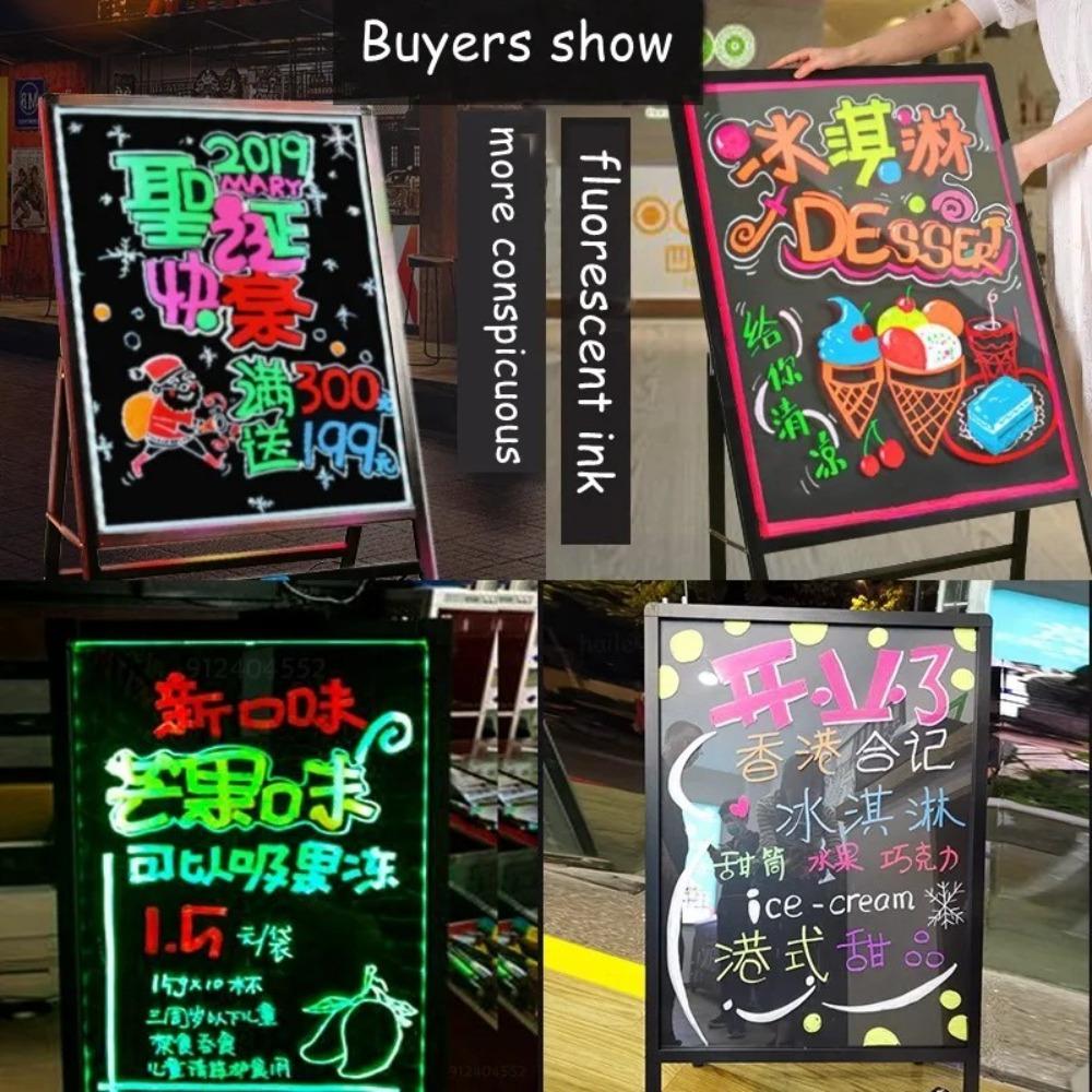 Пластиковый маркер, портативный жидкий мел, новый маркер