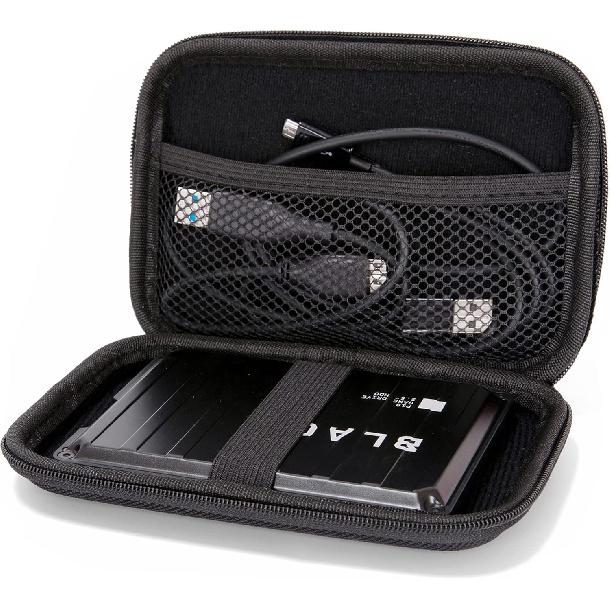 Жесткий кейс Ginsco для портативного внешнего жесткого диска Seagate 1/2 ТБ 5 ТБ, для ультратонкого жесткого диска UnionSine 500 ГБ/1 ТБ, Универсальный кейс для HDD для