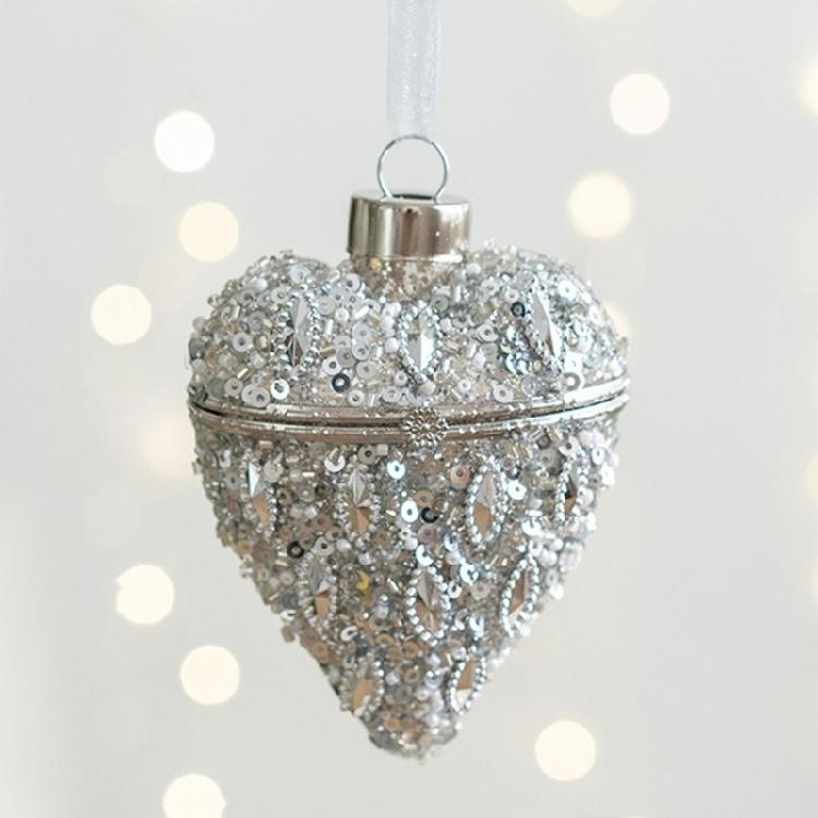 Премиальные стеклянные рождественские украшения с креативной формой капель, белок и динамичной детализацией с блестками