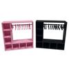 Large Capacity Doll Clothes Closet with 10 Hangers Doll Accessories Display Box  for Doll Clothes