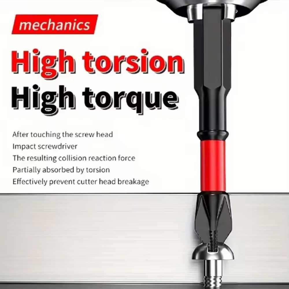 High Hardness Magnetic Batch Head Strong Magnetic Electric Screwdriver Bit Screw Driver Hand Tool