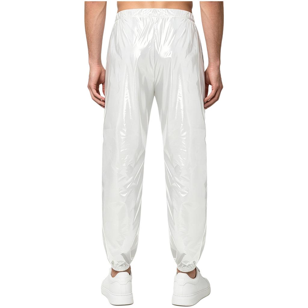 Men Waterproof Diaper Covers Pants Sides Waist Buttons Jogger Pants Easy Wearing Leakproof Adaptive Bottoms Special Needs