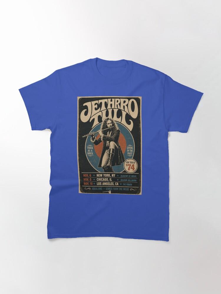 Jethro Tull Jethro Tull 1974 Tour Poster Classic T-Shirt