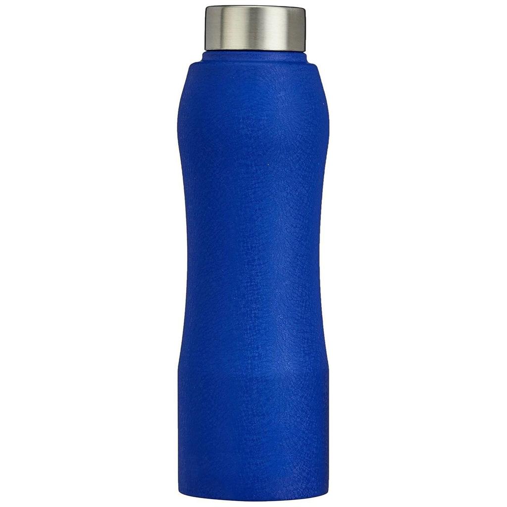 Бутылка для воды из нержавеющей стали с ручкой и носиком-поилкой, набор из 2 штук | Герметичная | Не содержит БФА | 1000 мл (синий)