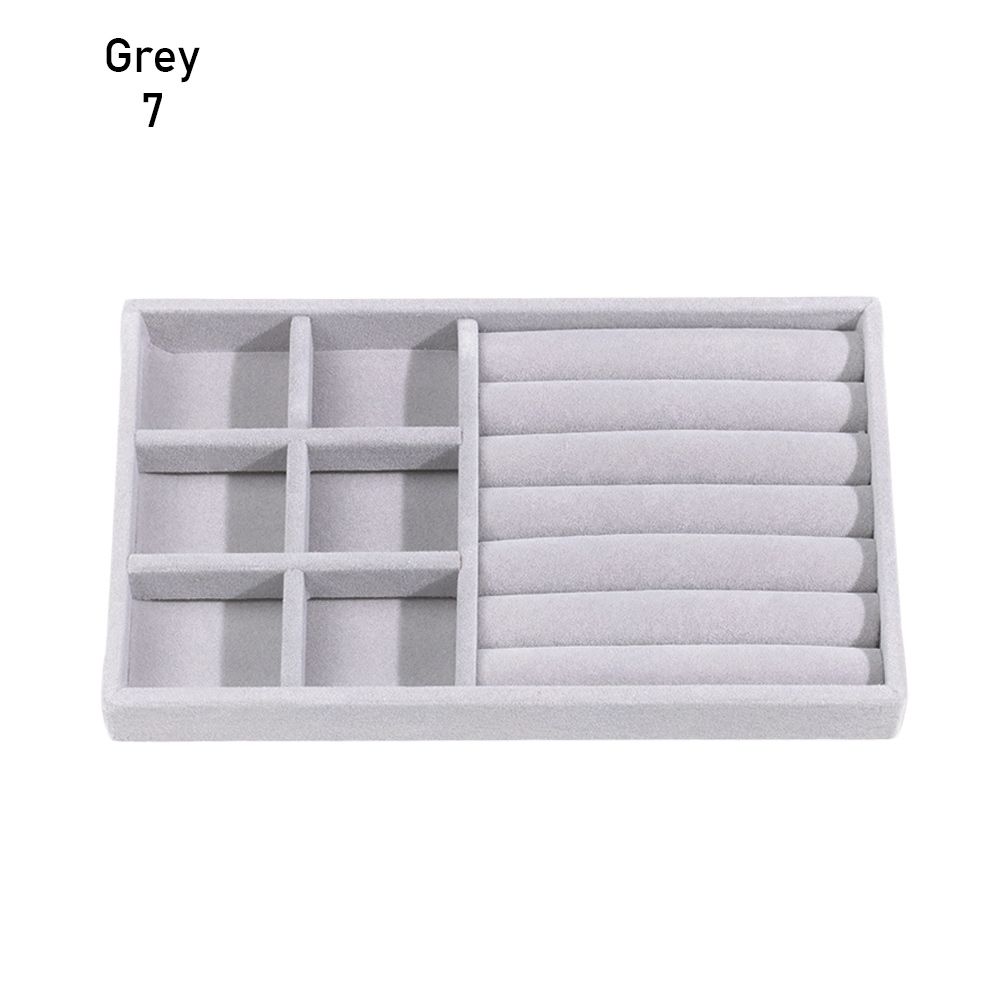 Jewelry Tray Case Bracelets Rings Storage Rotating Jewelry Box Earring Holder Jewelry Accessory
