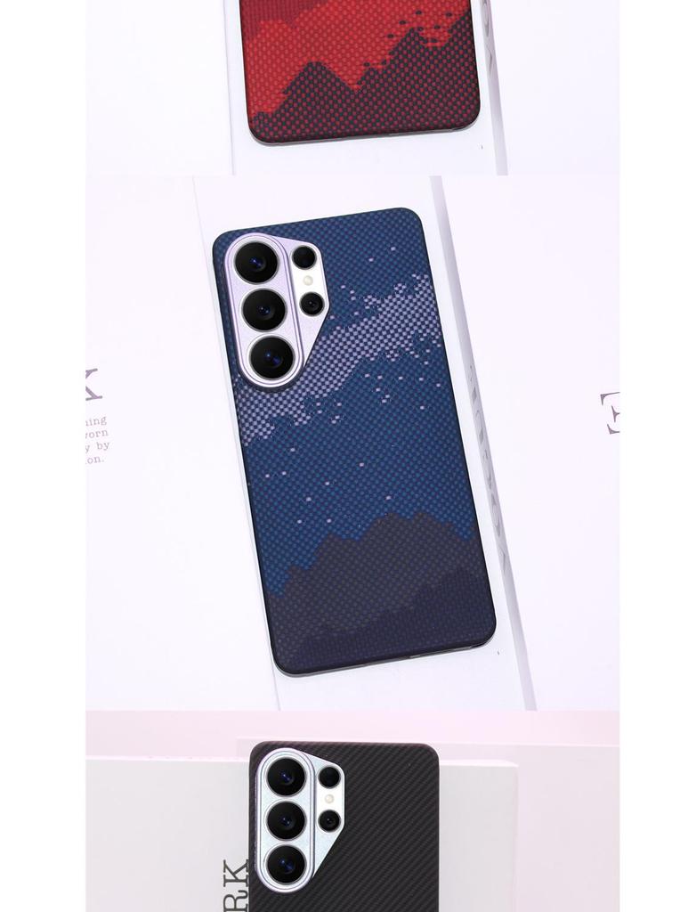 Защитный чехол для телефона Samsung S26 Ultra/S26+/S26 из кевларового арамидного волокна