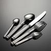 Кованая нержавеющая сталь 304 серии «Римская колонна» Ножи, вилки, ложки для западной кухни Посуда для гостиниц Тяжелая и дорогая