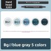 Gray Marker Set Alcohol-Based Art Markers Dual-Tip Brush for Sketching, Painting, Graffiti, Comics, and School Art