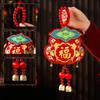 Прочный Крючок Ткань Фестивальный Подвесной Орнамент Для Украшения Китайского Нового Года Многоцелевые Аксессуары