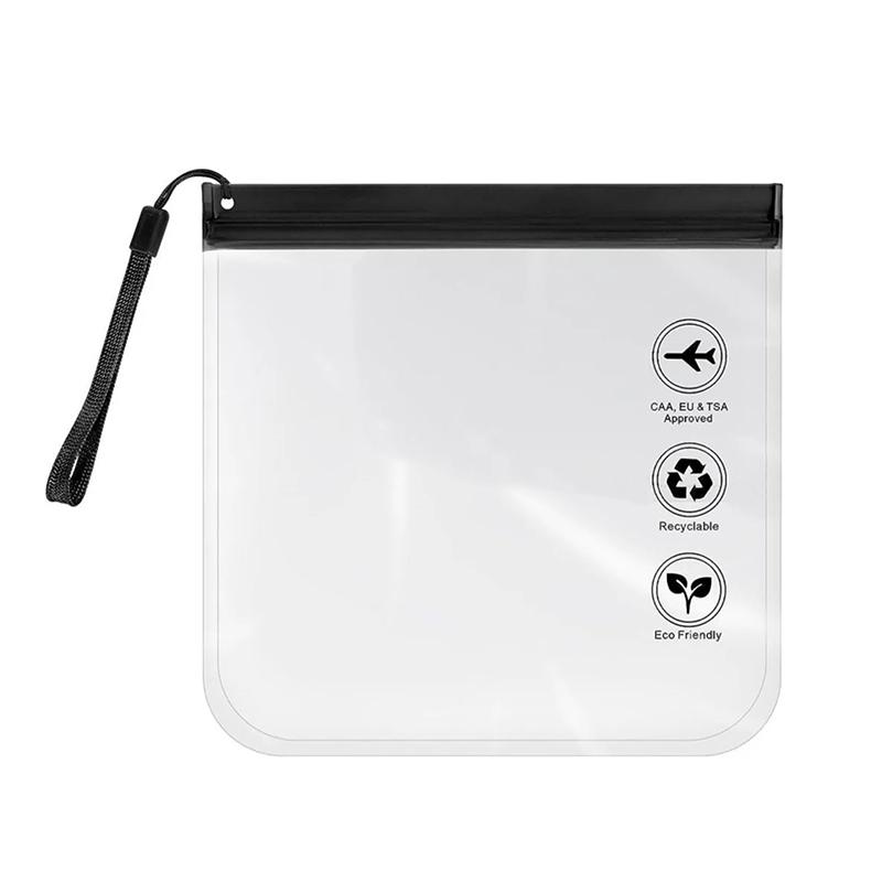Прозрачная сумка для багажа, дорожная, герметичная, для косметички, водонепроницаемая, для женщин, многоразовая, для безопасности в аэропорту, туалетная сумка