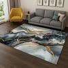 3D Marble Texture Pattern Carpet Rug for Home Bedroom Living Room Sofa Doormat Kitchen Decor,Kid Game Non-slip Floor Mat Gift