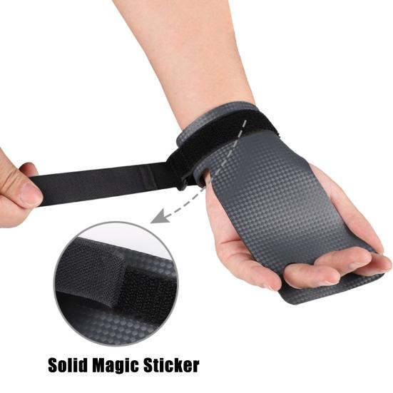 1 пара перчаток для фитнеса с тремя пальцами для мужчин и женщин с регулируемым запястьем