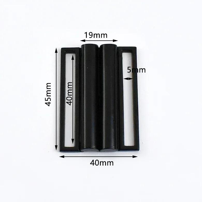 Meetee 1/2/4/5 шт. 30-60 мм Металлическая пряжка для ремня на талию Ленточная лента Регулируемая застежка Пальто Пуховик Ремни Декор Крючки Пряжки Аксессуары