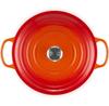 Чугунная жаровня Le Creuset Signature круглая 30 см духовка красная (21177300902430)