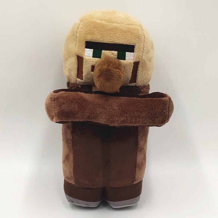 Набор плюшевых игрушек Minecraft: Фигурки Розовой Свиньи, Сидящего Волка, Крипера, Зомби, Индер Дракона, Панды