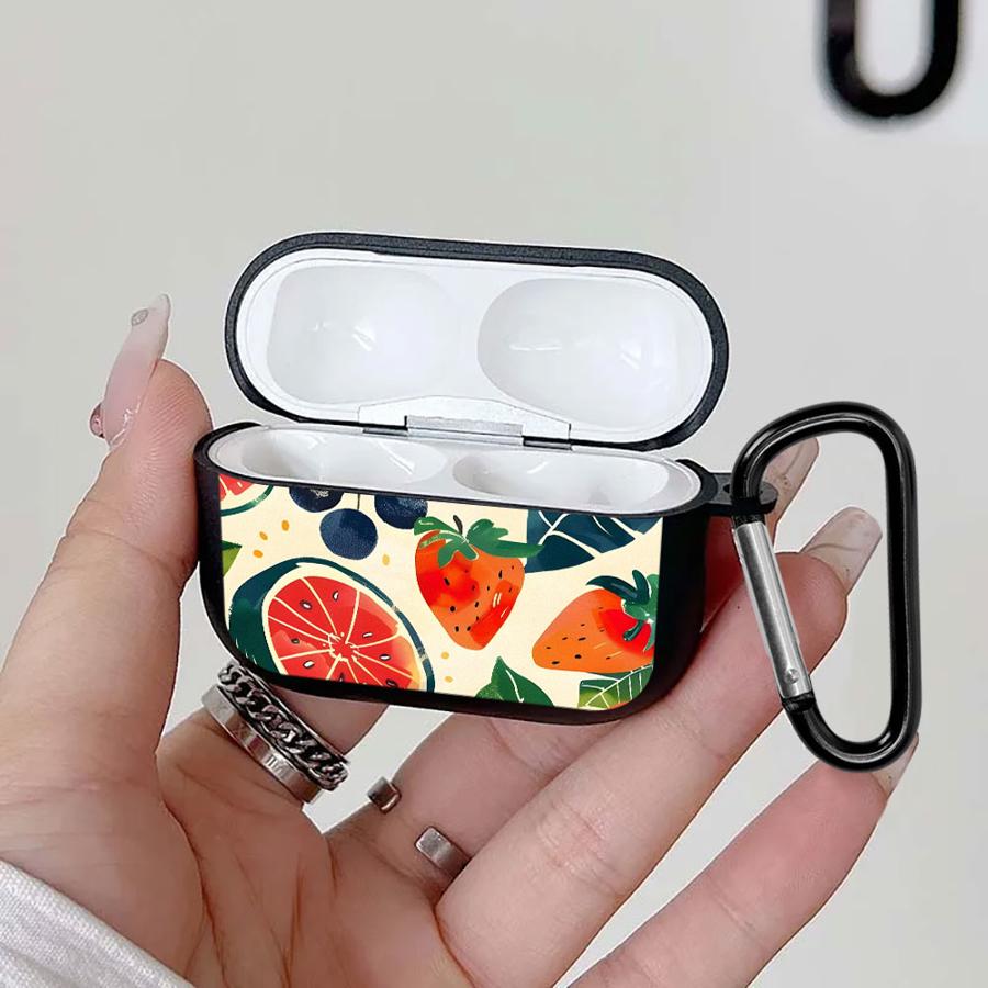 Чехол для Airpods Pro2 4 Pro3 2 1 3 Pro Чехлы для наушников Покрытие Свежая Клубника Арбуз