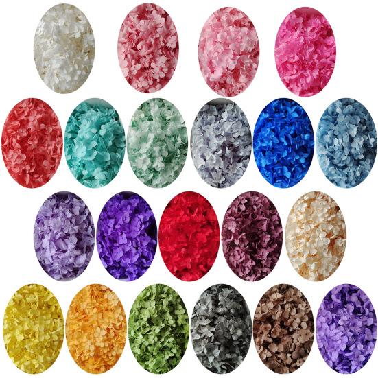 1 коробка цветных сухих цветов, изысканные натуральные реалистичные головки гортензии «сделай сам», свадебные сувениры