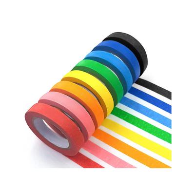 8 шт. цветная малярная лента радужных цветов, малярная лента для поделок, маркировки, декоративных работ своими руками