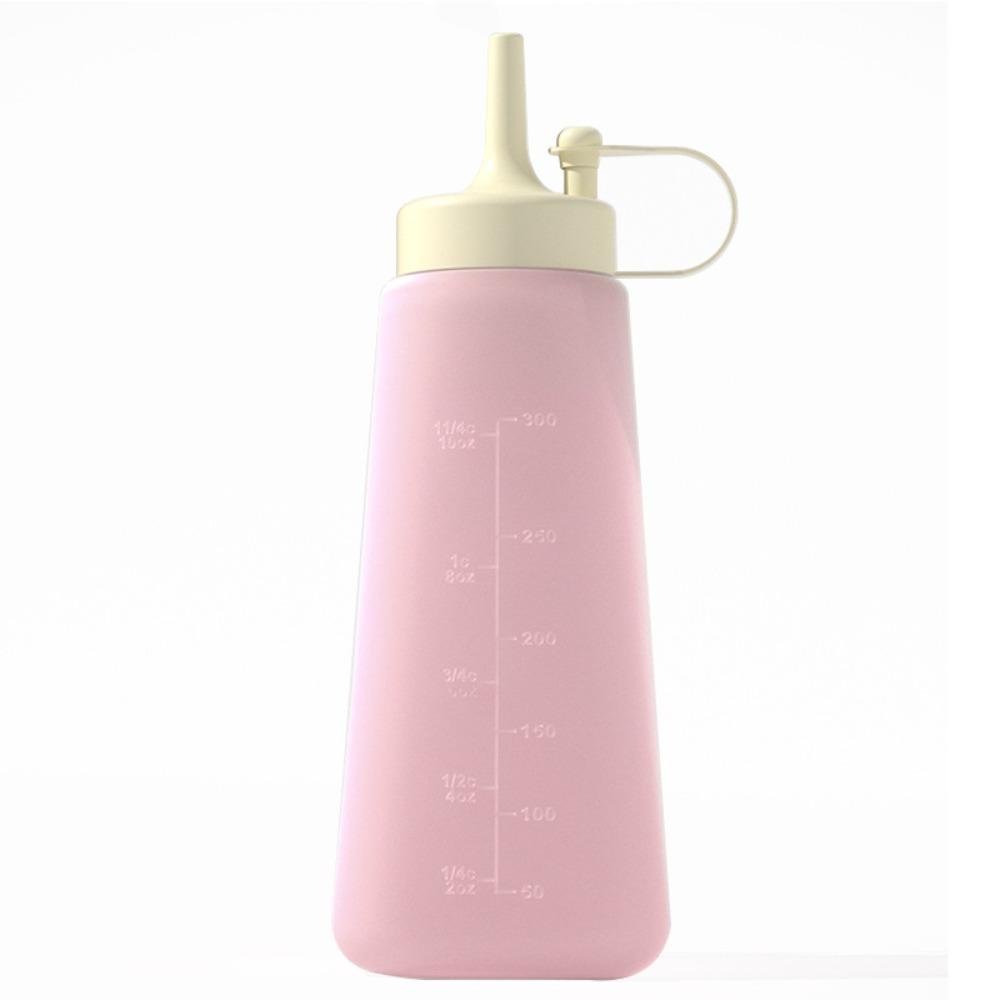 Transparent Condiment Squeeze Bottle Leakproof Design Silicone Split Bottle Salad Dressing