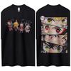 Клинок, рассекающий демонов Японское Горячее Аниме Классические Персонажи Спортивные Повседневные Короткий Рукав Удобные Полурукав Популярный Топ