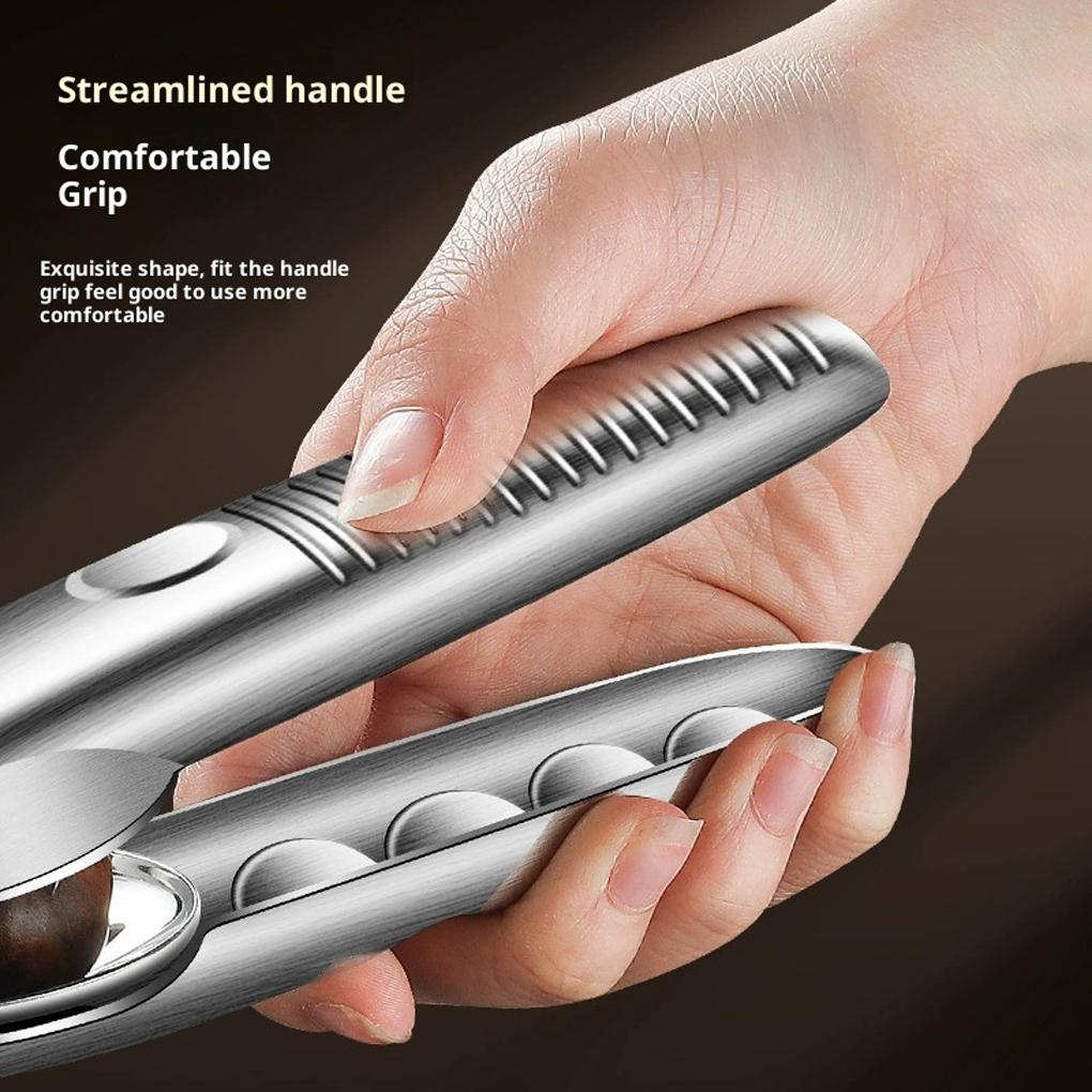 New Chestnut Clip Stainless Steel Shell Opener Nut Cracker Sheller Household Chestnut Peeling Walnut Pliers Cutter Kitchen Tools