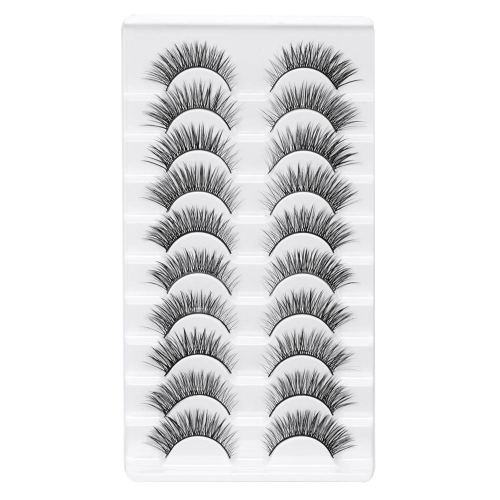 Full Strip False Eyelashes Dramatic Eye Makeup Tools Beauty 3D Faux Mink Lash Eyelash Extension