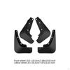 Car Mudguard Mud Flaps Accessories Professional Front Rear Wheel Premium Exterior Parts Replaces