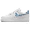 Женские кроссовки Air Force 1 07 Essentials Синий Пейсли Женские Сникеры Белый Выцветший Синий DH4406-100